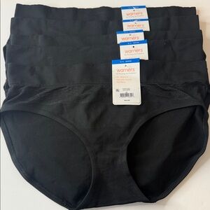Warners Hipster Panties 5 Pairs - Size XL / 8